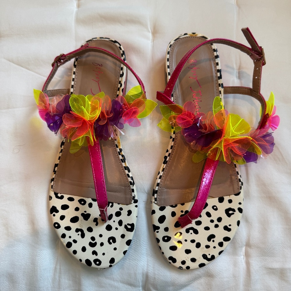 Betsy Johnson Multi-Color Sandals